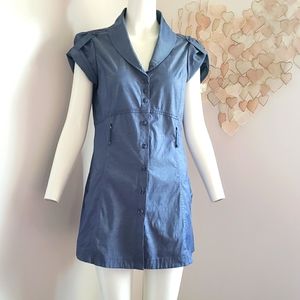 Studio Mode Button Up Shirt Dress